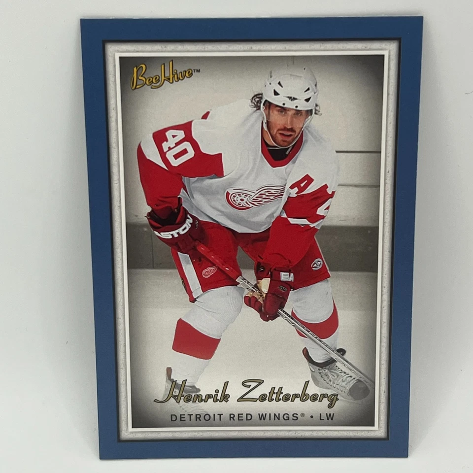 2006-07 Upper Deck Beehive Blue Henrik Zetterberg #64 - Image 1 of 2