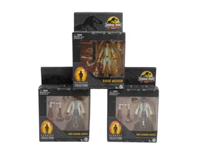Menge 3 Mix Jurassic Park Hammond Sammlung Roberts Muldoon & John Raymond - Bild 1 von 6