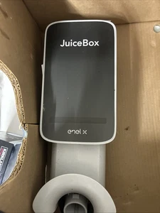 Enel X JuiceBox 40 40-Amp Electric Vehicle Charging Station - J1772 - NEMA 14-50 - Foto 1 di 5