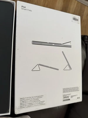 CAJA ABIERTA - Original Apple iPad Pro 11 pulgadas M4 Smart Folio - Negro MW983ZM/A Foto 1 de 4