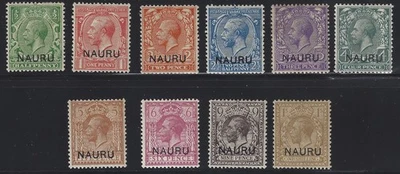 Nauru #1-12 MH 1916-23 (n.º #3) Foto 1 de 2