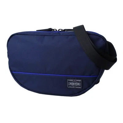 PORTER GIRL Mousse Shoulder Bag (L) 751-18179 Navy - Image 1 of 4