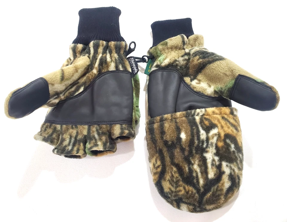 Cabelas Heavy Weight Big Game Polar Thinsulate Glomitt Guantes Camuflados Talla XL Foto 1 de 3