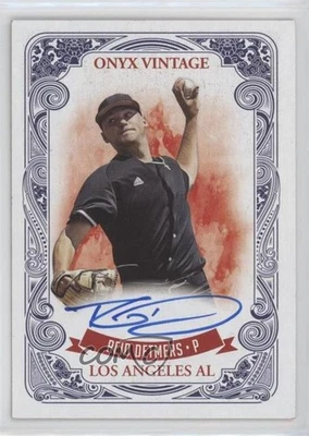 2021 Onyx Vintage Blue Ink Auto /325 Reid Detmers #VARD Auto - Image 1 of 2