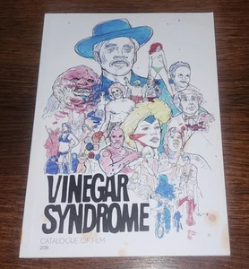 Vinegar Syndrome 2018 Catalogue of Film 100 Page Book OUT OF PRINT VERY RARE - Picture 1 of 2