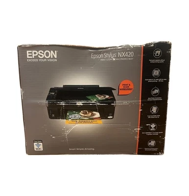 Epson Stylus NX420 All-In-One Inkjet Printer Brand New Sealed w/Box Damage - Image 1 of 4