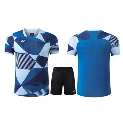 YONEX Hombre Tenis de Mesa Bádminton Camiseta y Pantalones Cortos Traje Conjunto Deportivo 06062 Foto 1 de 4