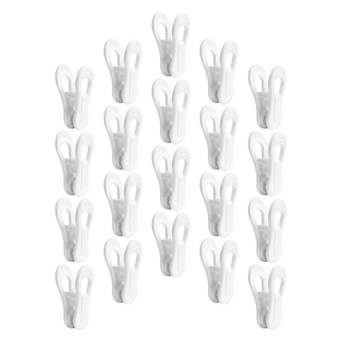 VETEMENTS 20 Pezzi Appendiabiti Pantaloni Clip Cappotto Guanti Appendiabiti Antivento