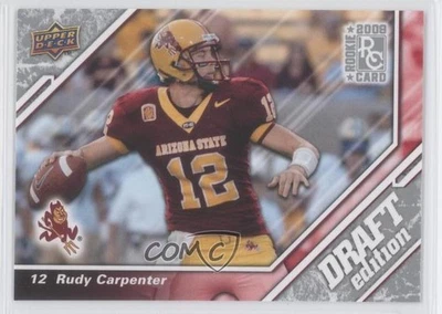 2009 Upper Deck Draft Edition Rudy Carpenter #77 Rookie RC - Image 1 of 2