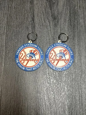 Yankee Stadium Tours 'The House That Ruth Built' Fujifilm Rubber ID Keychain 2 - Image 1 of 4