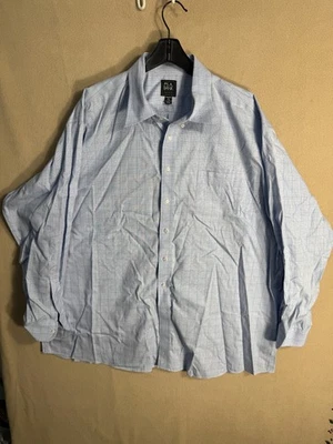 Camisa Jos A Bank Para Hombres 19 36 Azul Cuadros Ajuste Tradicional Viajero Vestido Bolsillo Foto 1 de 4