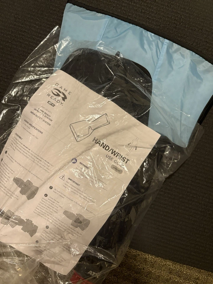 Game Ready Hand Wrist  Wrap Sleeve And Bladder  New - Image 1 of 1