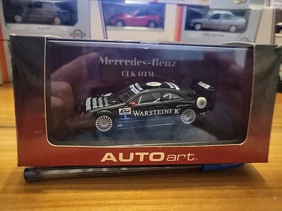 Autoart 1/43 Mercedes Benz CLK DTM 2000 Klaus Ludwig #5 Diecast Model Race Car Foto 1 de 4