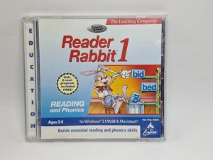 Reader Rabbit 1 PC CD Rom FREE SHIPPING - Picture 1 of 8
