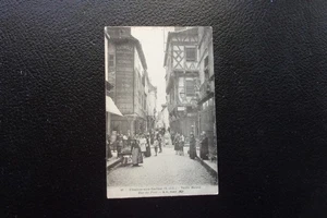 FRANKREICH - Postkarte 1916 Chalon-sur-Saone Rue du Pont (B52) - Bild 1 von 2