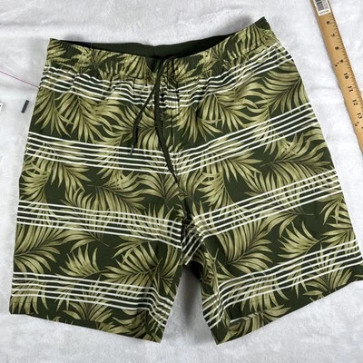 Мужские эластичные плавки Kirkland Signature, зеленые, ладонь, размер L - Изображение 1 из 4