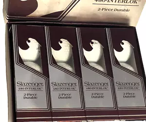 SLAZENGER 480-Interlok 2-Piece Durable White Golf Balls one dozen New - Picture 1 of 2