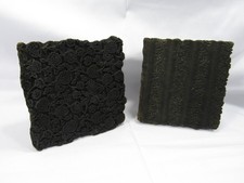 New listing
2 x Antique Hand Carved Wooden Blocks Textile Printing Stamps