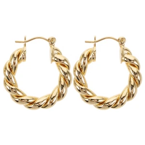 1 Pair of Twist Style Earrings Decorative Earrings Girl Earrings Women Earrings - Picture 1 of 12