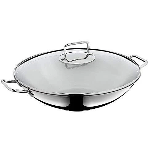 WMF Macao - Set wok a induzione, 2 pezzi, padella wok 36 cm, con coperchio in ve - Immagine 1 di 1