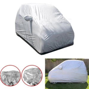 1x Full Cover Waterproof Outdoor Rain Sun UV Resistant For Smart Fortwo Benz Car - Picture 1 of 5