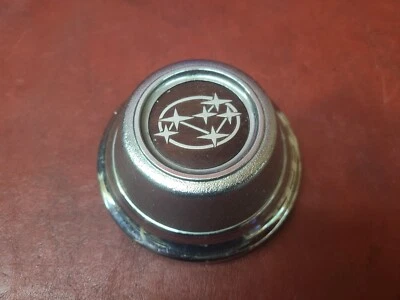 Оригинальный центральный колпак обода одного колеса 1980-е 90-е Subaru DL GL-10 Legacy XT - Изображение 1 из 4