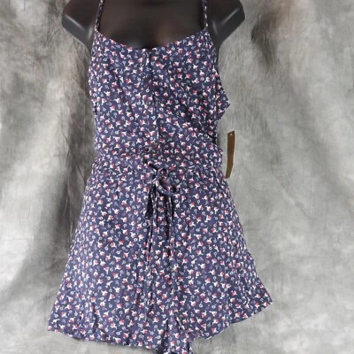 NUEVO CON ETIQUETAS Ralph Lauren DENIM & SUPPLY FLORAL SPAG SHORTS JUMPER $98 TALLA L 60644 Foto 1 de 3