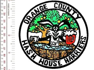 Hash House Harriers HHH California Orange County OCH3 Kennel Member Patch - Picture 1 of 1