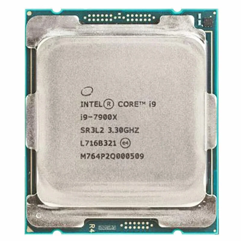Intel Core i9-7900X 3.30GHz 10 Core 20 Thread LGA-2066 140W SR312 CPU Processor - Image 1 of 1