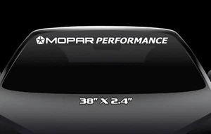 Banner parabrisas MOPAR Performance "Pentastar" (muchos colores a elegir) - Imagen 1 de 2