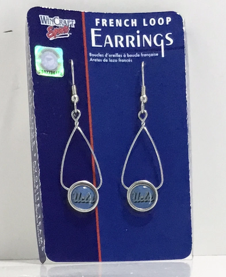 Pendientes colgantes de aro francés UCLA Bruins accesorios con licencia Wincraft Foto 1 de 3