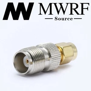 Adapter koncentryczny SMA męski na żeński TNC RF; Szybka wysyłka; Sprzedawca z USA - Zdjęcie 1 z 2