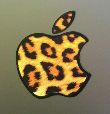 GLOWING LEOPARD SKIN Apple MacBook Pro Air Sticker Mac Laptop DECAL  - Image 1 of 4