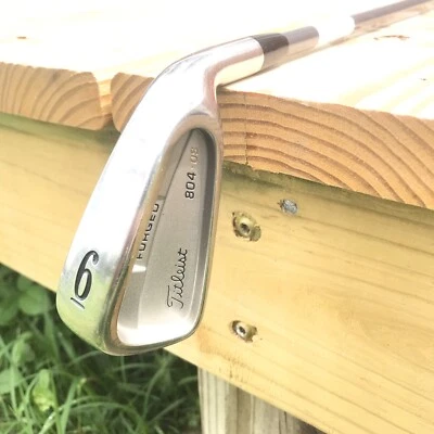 Titleist 804-OS RH 6 Iron 3980 R Flex Graphite Shaft 37.25” Golf Club - Image 1 of 4