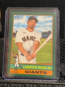 Lamonte Wade Jr. 2025 Topps Heritage Green Border #493 Giants SP - Picture 1 of 2