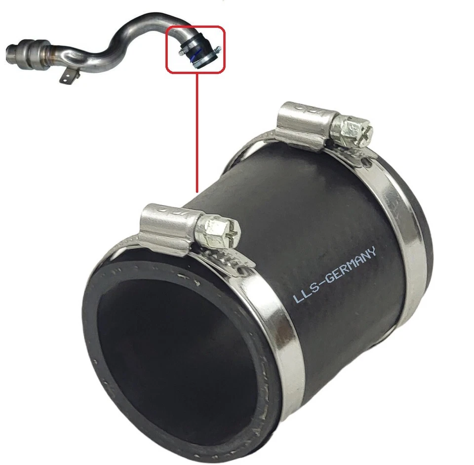 Ladeluftschlauch für LAND ROVER Discovery III IV Range Rover Sport 2.7 D - Bild 1 von 3