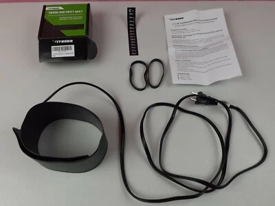 VIVOSUN 3"x20" tapete térmico para mudas Starter almofada hidropônica propagação de germinação - Imagem 1 de 4