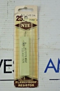 NTE 25W5D1 Flameproof Resistor 25W OHM 5% - Picture 1 of 4