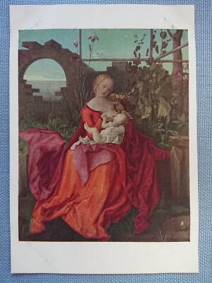 alte Ansichtskarte Postkarte AK Albrecht Dürer The Virgin and the Child Jungfrau - Bild 1 von 2