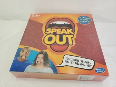 Speak Out Board Game Family Ridiculous Mouthpiece Challenge Hasbro CHOP - Image 1 of 4
