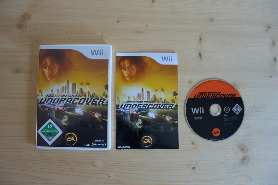 Wii - Need For Speed: Undercover - (OVP, mit Anleitung) - Bild 1 von 1