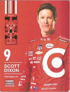 2015 SCOTT DIXON INDIANAPOLIS 500 FOTOKARTE POSTKARTE INDY AUTO ZIELSCHEIBE Eitelkeit - Bild 1 von 1