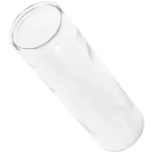 Transparent Glass Candle Holder Pillar Candle Glass Cup Empty Candle Cylinder - Picture 1 of 12