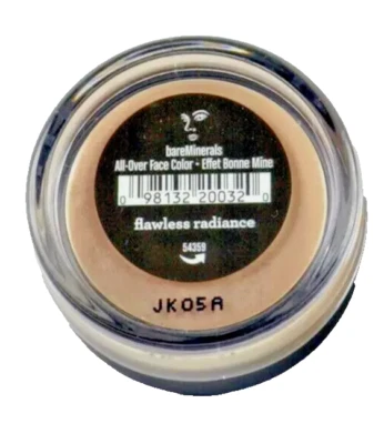 BAREMINERALS ALL-OVER FACE COLOR - FLAWLESS RADIANCE 0.02 OZ - Image 1 of 4