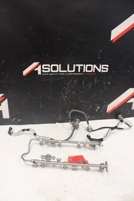 2016-2024 Nissan GTR R35 Fuel Rail OEM Stock Fuel Injection Rail VR38 w/ hoses - Image 1 of 4