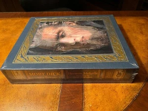 Easton Press MOBY DICK Herman Melville Deluxe Limited SIGNED SEALED  - Picture 1 of 10