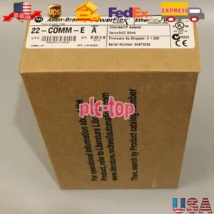 New Factory Sealed AB 22-COMM-E PowerFlex Ethernet/IP Comm Adapter US Free Tax - Picture 1 of 4