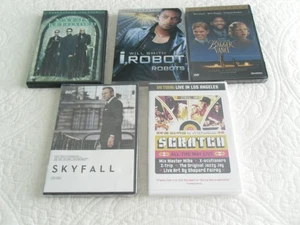 5 HIT DVDS: BAGGER VANCE, I ROBOT, SKYFALL, (MATRIX RELOADED 2 DVDS NO MARKS) +1 - Picture 1 of 2