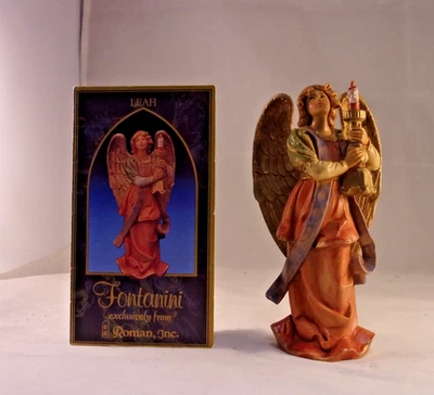 Boneco Fontanini Leah para polegadas 5" coleção presépio #65375 - Imagem 1 de 3