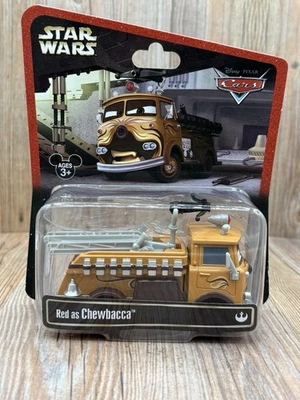 2014 Disney Park Exclusive 1:55 Disney Pixar Cars Star Wars Red as Chewbacca - Image 1 of 4